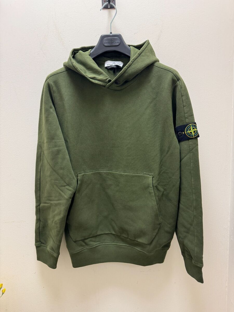 Stone Island Logo Patch Cotton Felpa Hoodie Hood Sweatshirt Stone Island Logo Patch Cotton Felpa Hoodie Hood Sweatshirt