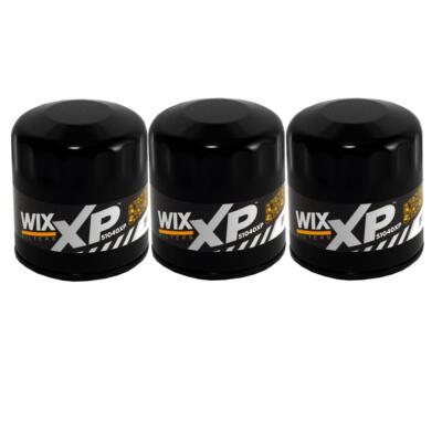 Wix XP Set of 3 Engine Oil Filters for Buick Cadillac Chevy GMC Isuzu Jeep Saab