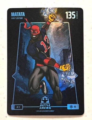 Bo Jackson Battle Arena Battlefoil Ice Matata #BF-9 Ronald Acuna