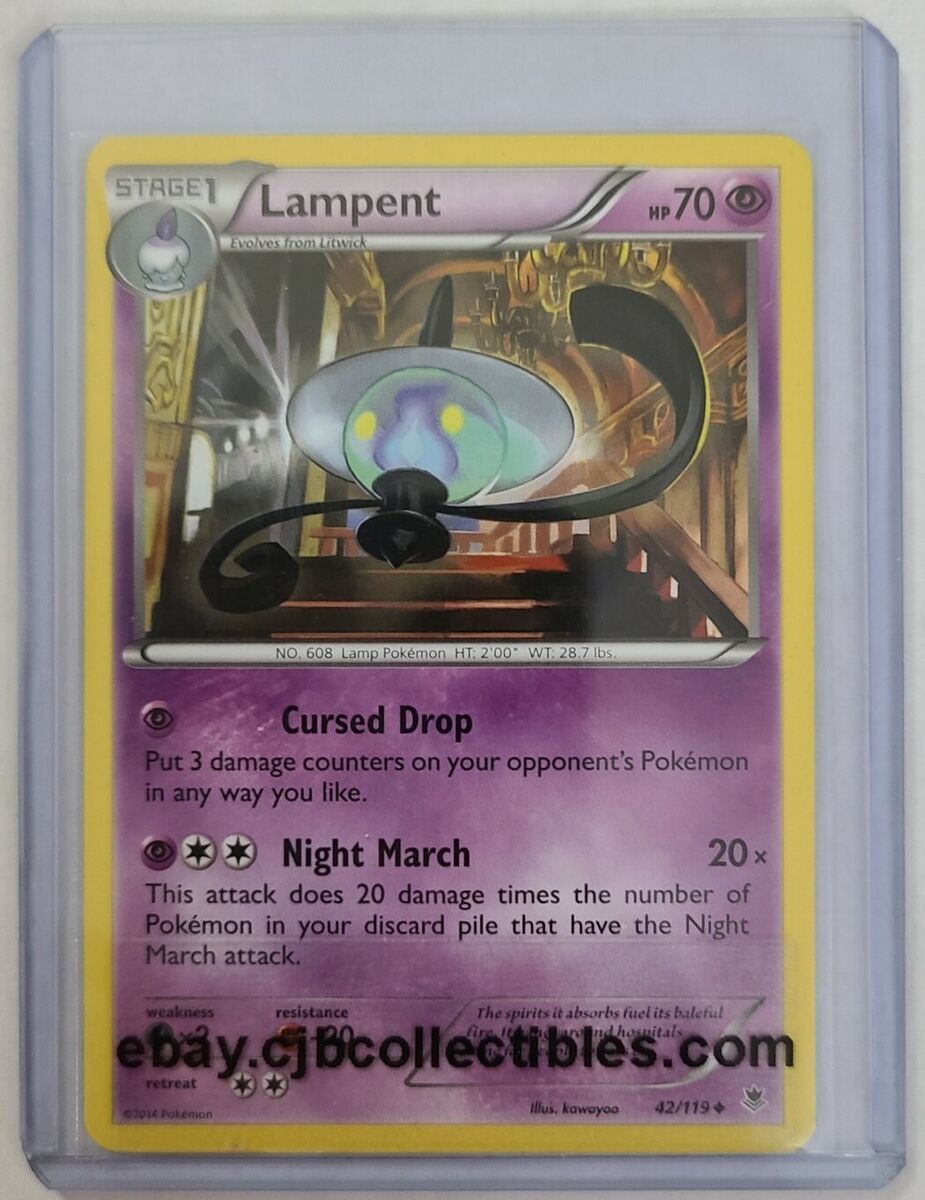 Lampent - XY Phantom Forces Pokémon card 42/119