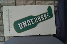 Sehr großes,altes Underberg Blechschild  ca.1960-Thermometer 64  & 38,5 cm-1