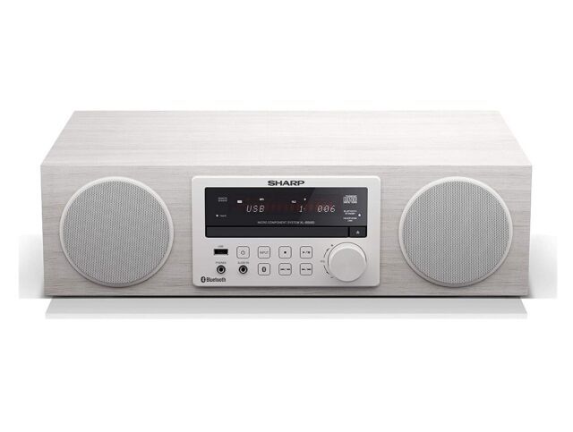 Sharp XL-BB20D Home Audio Micro System Oak/White for sale online