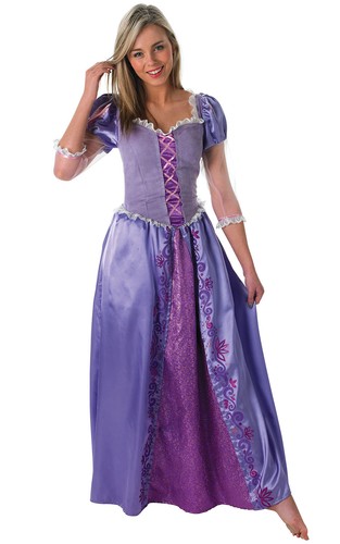 Ladies DISNEY RAPUNZEL Deluxe Princess 