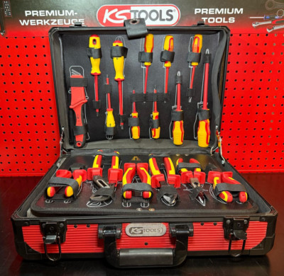 KS Tools Isolierter Werkzeug-Satz für Hybrid- und Elektrofahrzeuge, 43-tlg