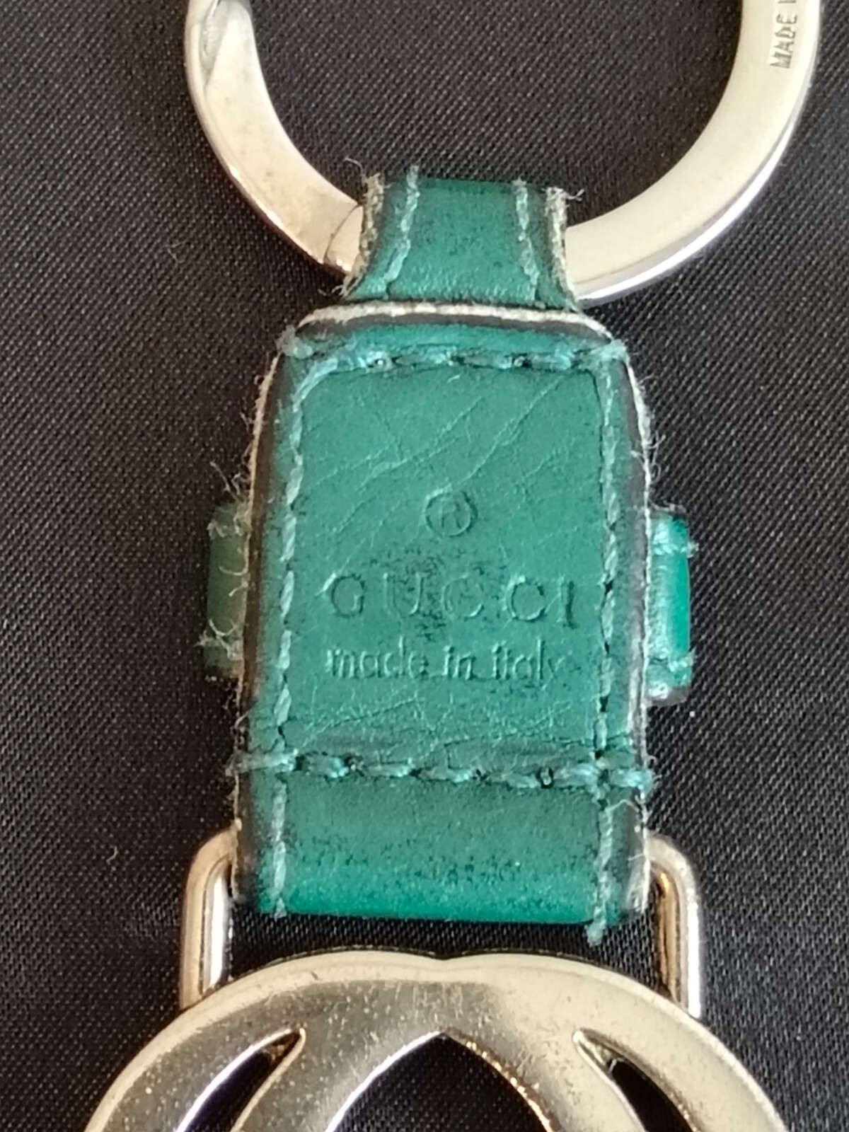 GUCCI Interlocking G Charm Key Ring Key Chain Stu… - image 15