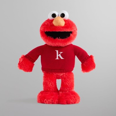 Kith for Sesame Street Kith and Play Elmo Spicy Red Plays Elmo Laugh New In Box