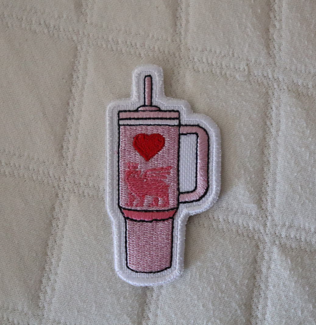 Stanley Cup Patch Stanley Valentine's Day Limited Edition Quencher Patch Gift