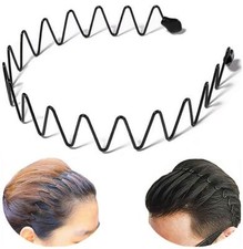 Metal Hair Band Men Headband Metal Hair Bands Women's Fashion Headbands for Men