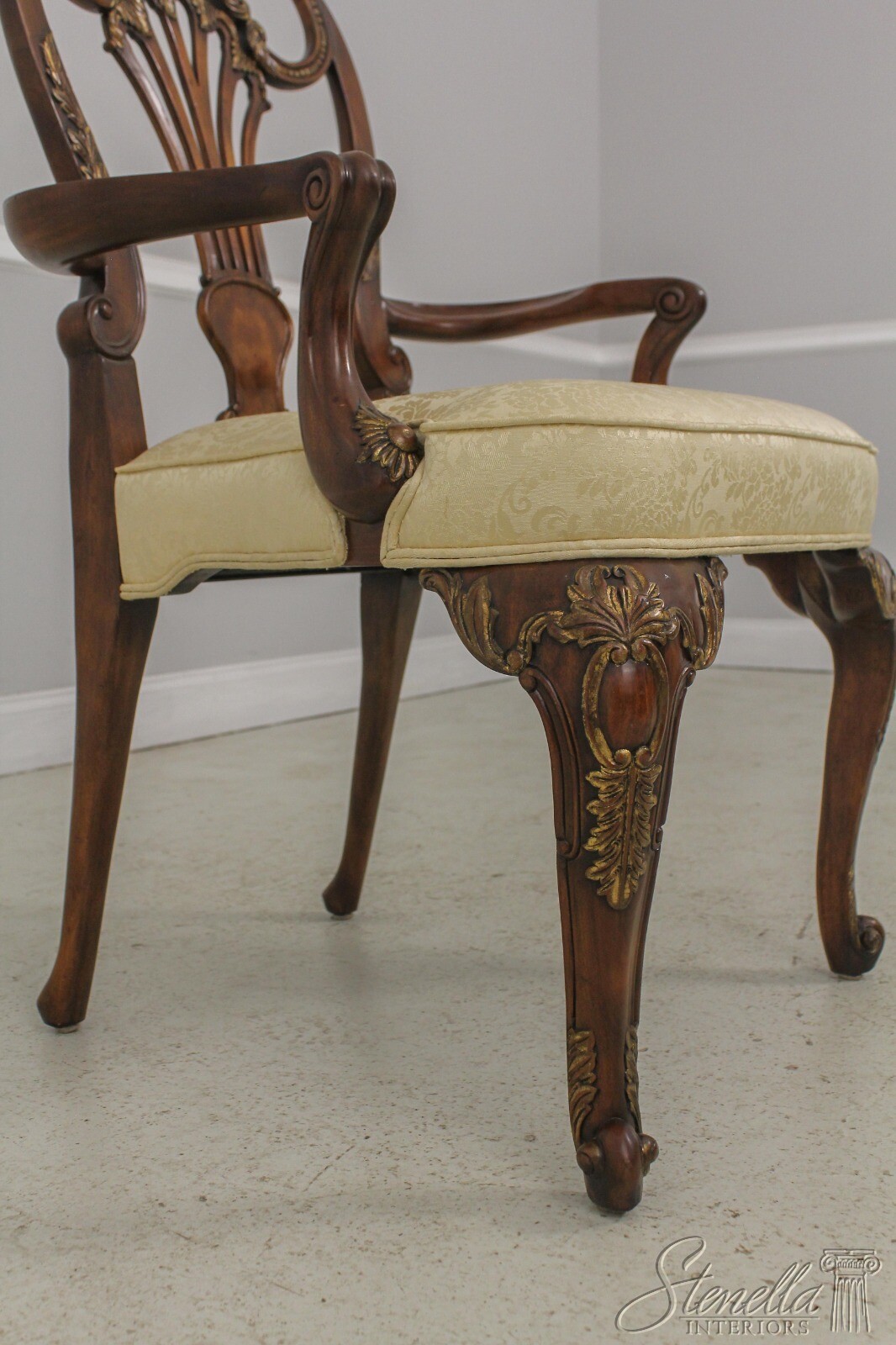 L58717EC Set of 8 THEODORE ALEXANDER Mahogany Dining Room