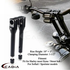 Club Style 1-1/2" Handlebar Riser For Harley Dyna Softail Sportster Forty-Eight