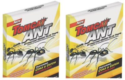 2 Pack- Tomcat Amt Based Glue Traps. 8 PLACEMENTS EACH