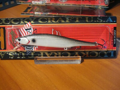 Lucky Craft 4.5'' Suspending Fishing Lure 1/2Oz Lightning Pointer 110SP Tenn Shad