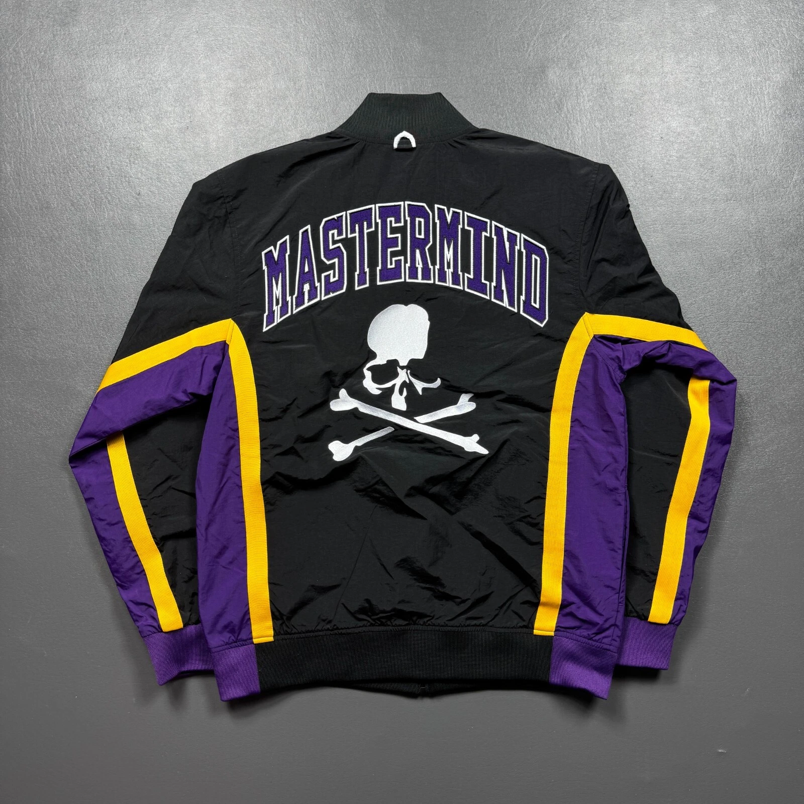 100% Authentic MasterMind x Mitchell & Ness Jacket Size XL 48 Mens Lakers Kobe image 1
