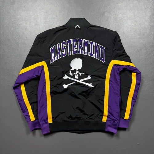 100% Authentic MasterMind x Mitchell & Ness Jacket Size XL 48 Mens Lakers Kobe video thumbnail