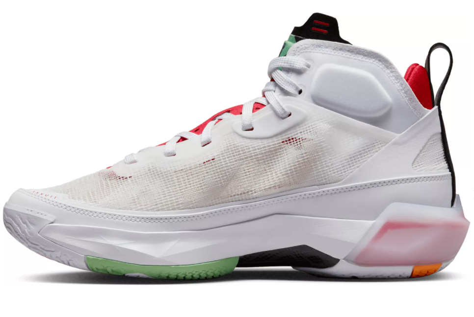 Air Jordan 37 XXXVⅡ HARE Nike Air Jordan XXXVII 37 Hare White Red Black Multicolor