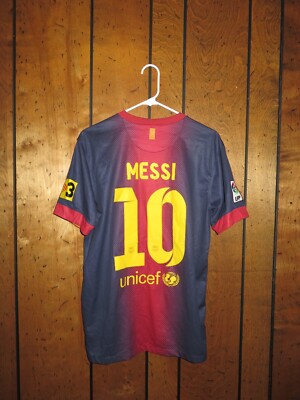 2012/13【AUTHENTIC】Messi #10 , XL 2012-13 Barcelona Home Shirt Messi #10 (XXL)