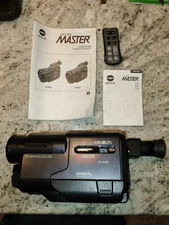 Vintage Minolta Master 8-842 Video Camcorder Works But Flaws with Manual Super 8