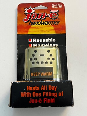 VTG Jon-e Handwarmer Giant Size model 701 in Original Packaging 