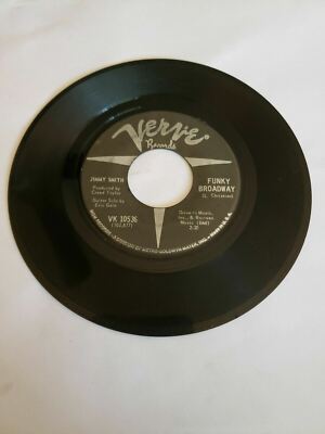 Jimmy Smith - Funky Broadway- Verve (45RPM 7   Single)(J364) 
