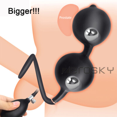 Inflatable Anal Plug Male Ring Expand Anus Dilator Prostate Massager Dildo Pump | eBay Inflatable Anal Plug Male Ring Expand Anus Dilator Prostate Massager Dildo Pump | eBay