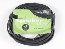 Accu-Cable S-2516B 25 Foot 16 Gauge 1/4" To MDP Speaker Cable American DJ