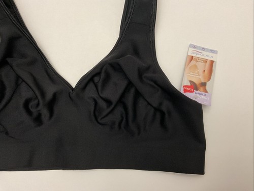 Hanes Bra Wirefree Wide Smooth Band ComfortFlex Fit Unlined cups Lightweight - 第 7/22 張圖片
