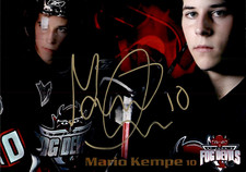 Mairo Kempe Signed St. John's Fog Devils 5x7 Photo #1
