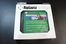 BRANDNEU Garmin MapSource US Wasserstraßen & Lichter mit Reisen & Wegpunktfunktion