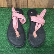 Sanuk Yoga Mat - Cushioned Sandals - Women's Black - 9