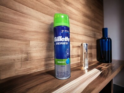 Gillette Series Barber Gel Sensitive With Aloe 200 ml Neu