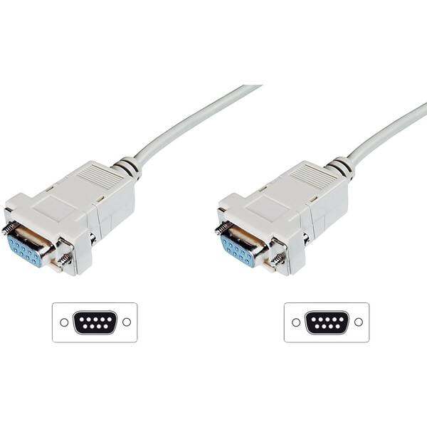 Cavo di collegamento seriale null modem 1x presa sub-d a 9 poli