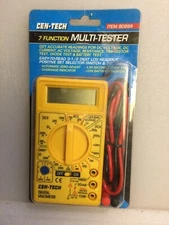 Cen-tech 7 Function multi tester new in pack