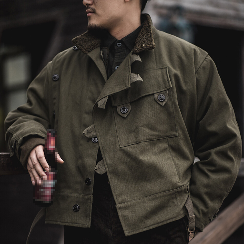 Winter Warm Cotton Swedish Motorcycle Jacket Men's Removable Winter Warm Cotton Swedish Motorcycle Jacket Men's Removable