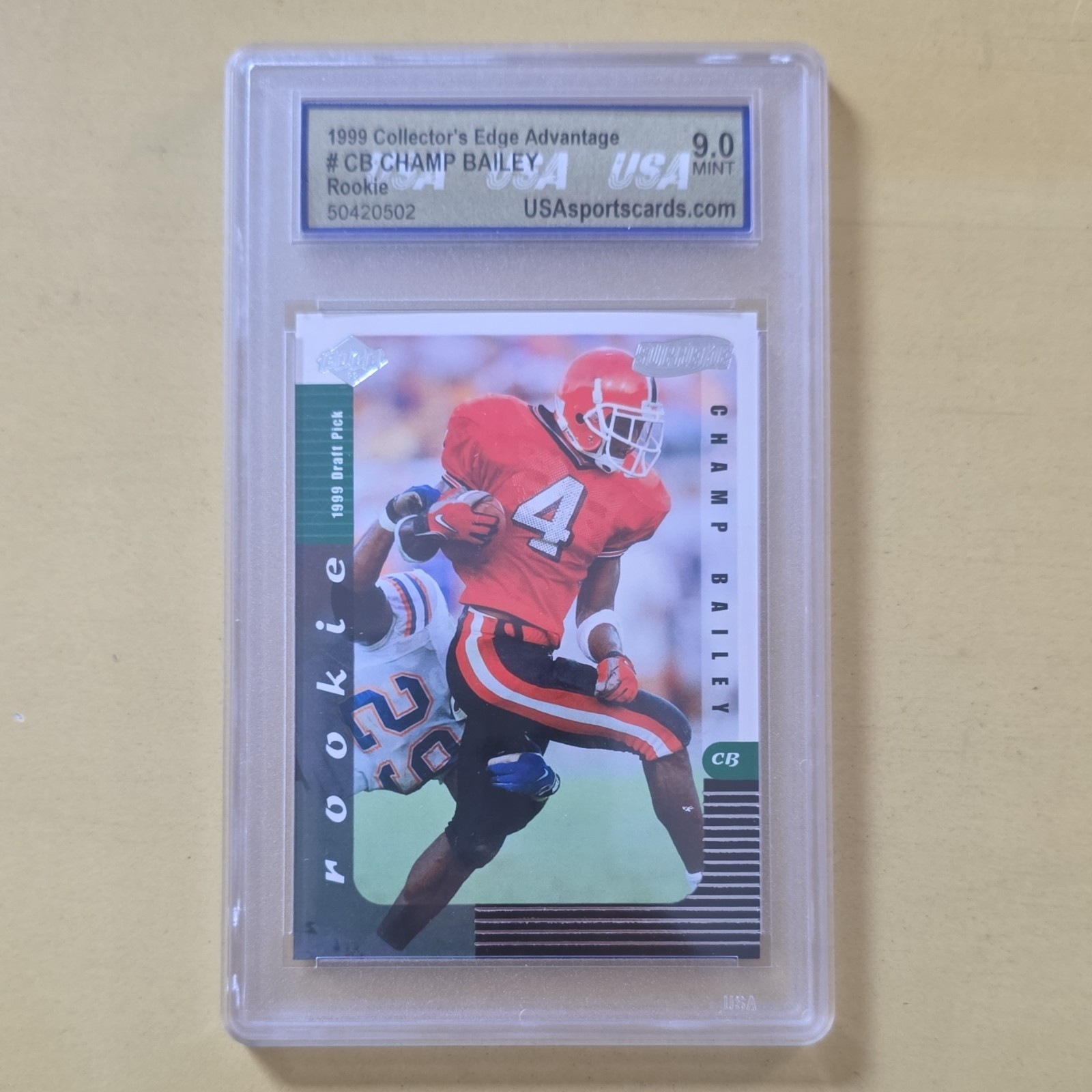 Champ Bailey Collector's Edge Supreme Draft Day Preview #CB Base