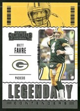 Brett Favre 2020 Panini  #LC-BFA Legendary Contenders Green Bay Packers