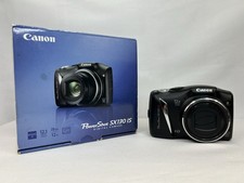 Canon PowerShot SX130 IS 12.1MP Digital Camera - Black