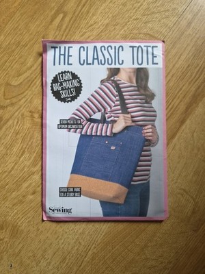 Simply Schnittmuster Die klassische Tragetasche Neu Versiegelt Lernen Tasche Herstellung Fähigkeiten 