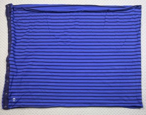 Ivivva Lululemon Girls Infinity Scarf Snap Closure Purple & Black Colors