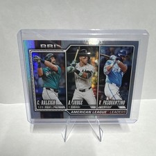 Topps 2026 Series 1 AL Leaders RBI #211 Judge Raleigh Pasquantino