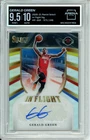 2020-21 Panini Select GeraId Green IF-GGR In Flight Signatures Auto 73/249  9.5