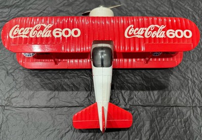 Coca Cola 600 Liberty Classics Bi Wing Airplane Diecast Limited Edition 1993