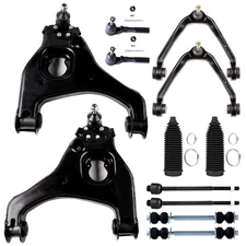 12x Front Sway Bar Tie Rod Control Arm Ball Joint For 1999-06 GMC Sierra 1500