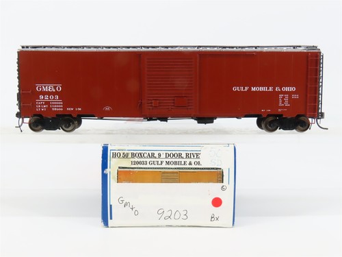 Trenes sucursales escala HO 120033 GM&O Gulf Mobile y Ohio 50' vagón de caja 9203 RTR | Condition: Used