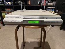 SONY ICF-CDK50 Under Cabinet AM/FM Radio CD Player Hardware No Remote See Video