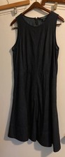 Ralph Lauren Black Denim Dress Sz 10