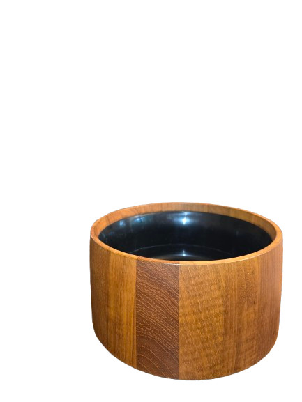 Rare, Early MCM DANSK Teak Wood Ice Bucket Jens Quistgaard Denmark, 4 Ducks 