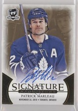 2018-19 Upper Deck The Cup Signature Renditions Patrick Marleau #SR-PM Auto 0a6