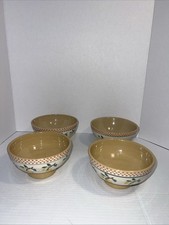 Nicholas Mosse Pottery Ireland - 6" "Pear" Footed Bowl Lot of 4