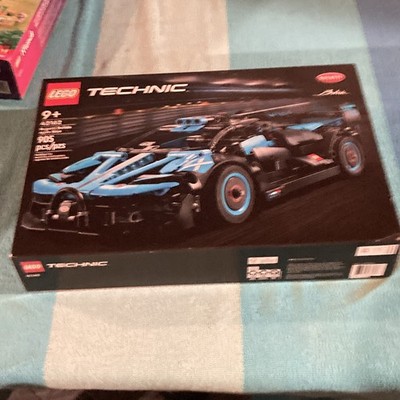 LEGO Technic Bugatti Bolide Agile Blue 42162 Complete Set 905 Pieces Blue New 
