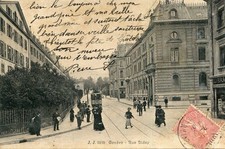 Carte SUISSE GENEVE Rue Diday